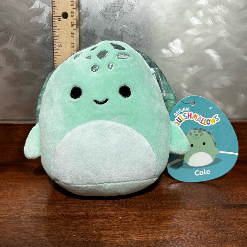 🔥 5/$25 Squishmallow - 5in - NWT - Cole - Turtle - #2